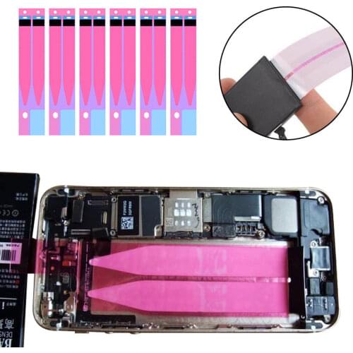 5pcs Battery Adhesive Sticker Glue Tape Strip For iPhone 5 5s 6 6s 7 8 Plus Phone Replacement Part
