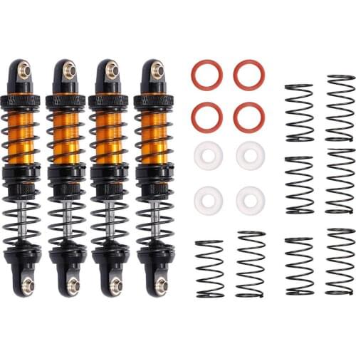 4Pcs Adjustable 70mm 80mm 90mm 100mm 110mm 120mm Adjustable Shock Absorber for 1/10 Traxxas axial scx10 RC4WD D90 D110 RC Car