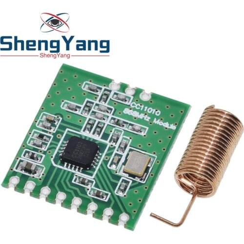 CC1101 Wireless Module Long Distance Transmission Antenna 868MHZ SPI Interface Low Power M115 For FSK GFSK ASK OOK MSK 64-byte