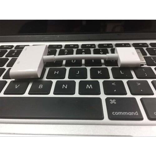 Digital AV HDTV Adapter 30 Pins To HDMI 1080P connector for IPad2 3 for IPhone 4s iOS 6 9.35 for iPad touth