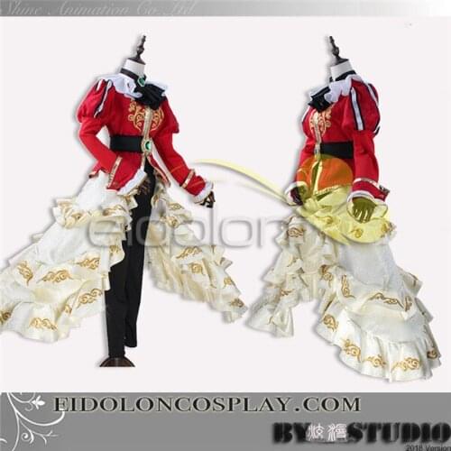 The Hot Game FGO Fate/EXTELLA LINK Cosplay Costume Nero Childe Red Top+Pants Gothic style Full Sets Free Shipping A