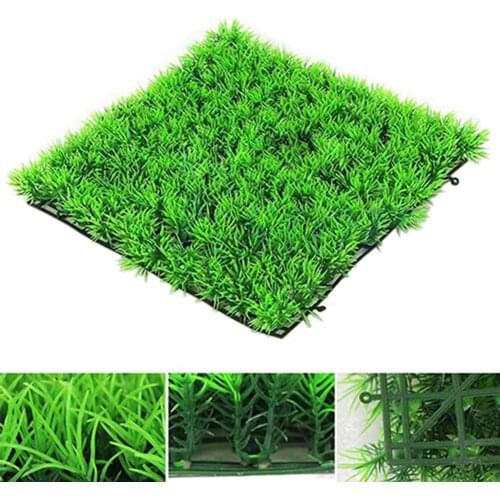 Artificial Water Green Grass Plant Lawn Aquarium Fish Tank Landscape Aquarium Ornaments Aquarium Fish Tank Decor