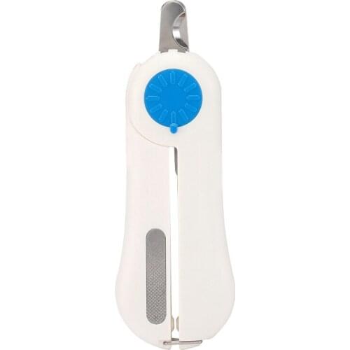 Pet Dog Nail Clippers Stainless Steel Pet Paw Care Grinder Nail Cutter Cat Nail Trimmer Dog Grooming Scissors with LED light