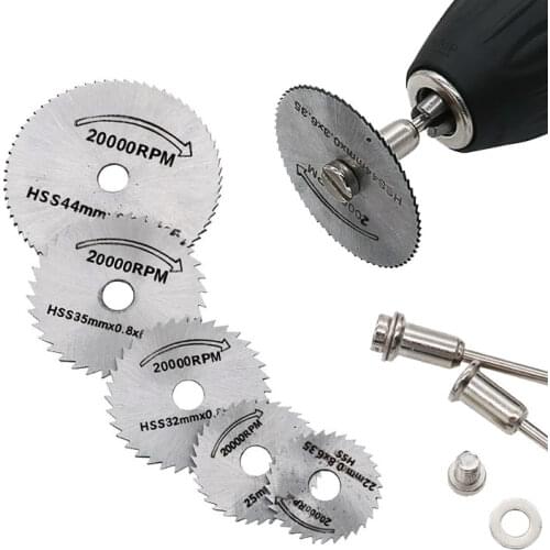 Metal HSS Circular Saw Blade High Speed Steel Woodworking Cutting Discs For Dremel Rotary Tool Dremel Accesorios