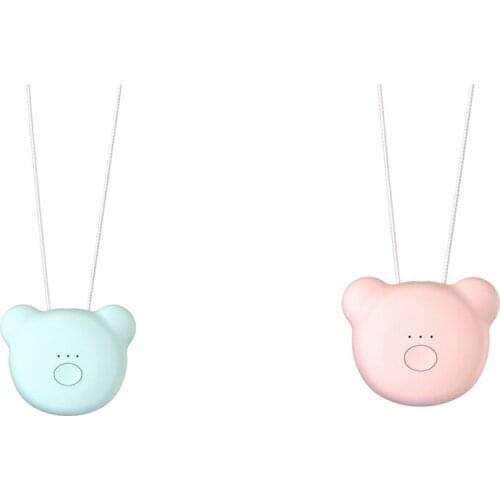 Wearable Air Purifier Necklace Mini Portable USB Air Cleaner Negative Ion Generator Low Noise Air Freshener