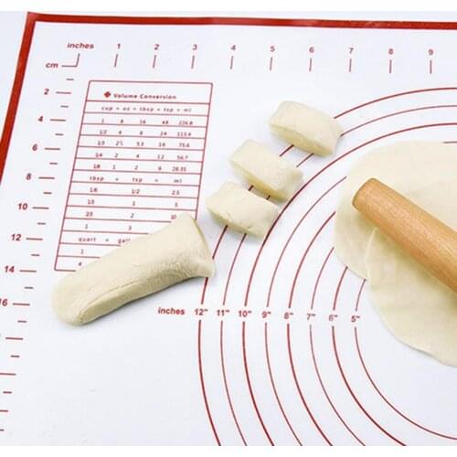 2021 New Kneading mat Silicone Non-stick Rolling Dough Mat Baking Pad Bakeware Kitchen Gadgets
