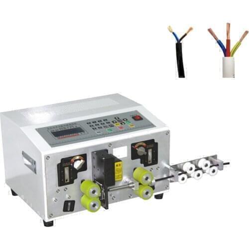Full automatic stripping machine 2core/ 3 core/ 4 core/ 5core sheathed cable cutting stripping machine with factory price