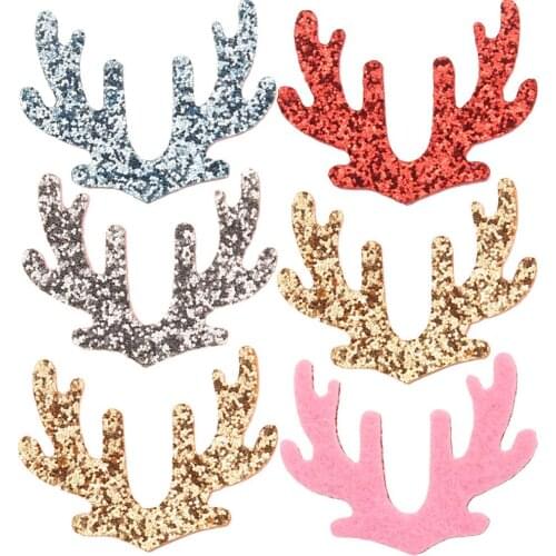 600PCS Sequin 1.6inch Christmas Hair Accessories Kawaii Supplies Baby Girls Accessory for Hair Bows Center Making Headwrap