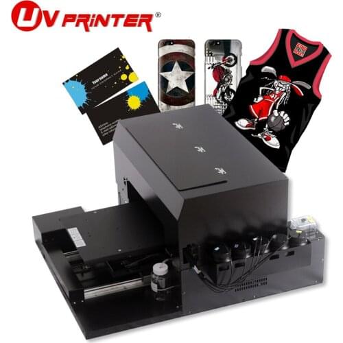 Inkjet printer small factory batch printing processing equipment A4 portable for silicone/plastic/metal/wood