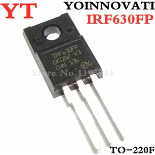 10pcs/lot IRF630FP IRF630 TO-220F IC