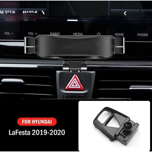 Car Mobile Phone Holder For Hyundai Lafesta 2019 2020 Special Mounts GPS Stand Gravity Navigation Bracket Car Accessories