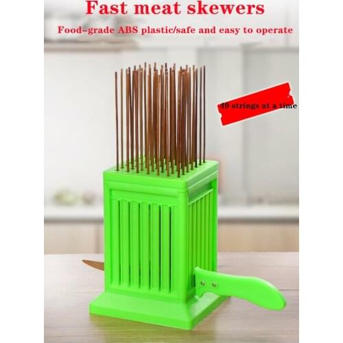 Beef Kebab Kebab Grill Box Machine Lamb Grill Rotisserie Barbecue Grill Barbecue Tools Quick Cut Camping Kitchen Accessories