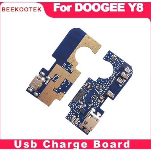 BEEKOOTEK New Original For Doogee Y8 USB Plug Charge Board Repair Parts Charger Board For Doogee Y8 Mobile Phone