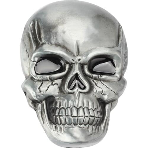 Big Skull Metal Belt Buckle