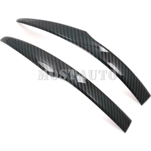 For Mercedes-Benz A-Class W177 2019-2021 ABS Carbon Fiber Mirror Rearview Cover Trim Car Accessories Interior Car Decor Car Trim