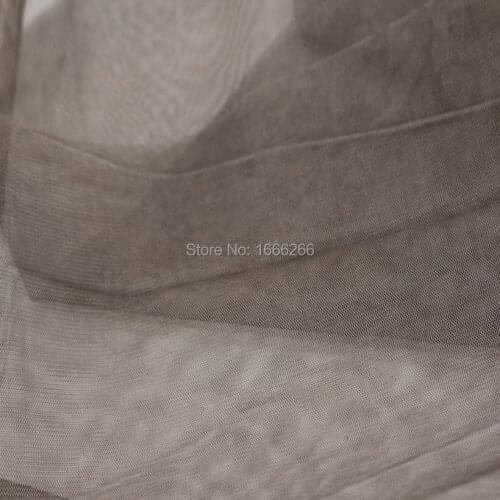 Breathable mesh fabric Mosquito net silver fiber fabric radiation-resistant fabric