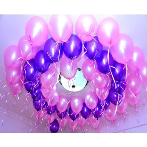 Helium balloon big party Christmas gifts balloon balls Christmas wedding birthday party ornaments decoration 1.2g 10 inch 100pcs