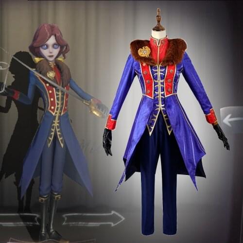 Game Identity V Cosplay costumes Hunter Photographer Joseph Cosplay Costume Ambassador Skin Uniforms Suit Clothes Blue Full Sets