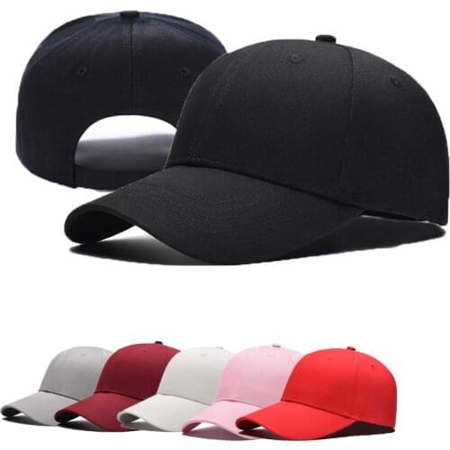 Summer Solid Color Baseball Cap For Women Men Snapback Hat Visors Sun Caps Casual Hip Hop Hats Fashion Unisex Streetwear Caps