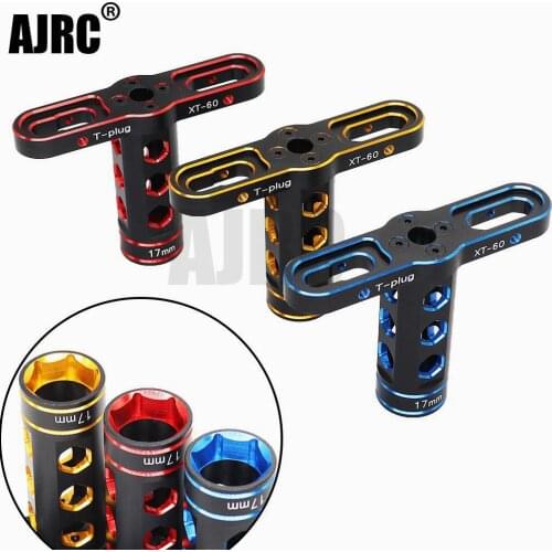 Metal 17MM Wheel Hex Nuts Sleeve Wrench Tool for 1/8 Off-Road RC Car Monster Truck Traxxas SUMMIT E-REVO ARRMA X-Maxx