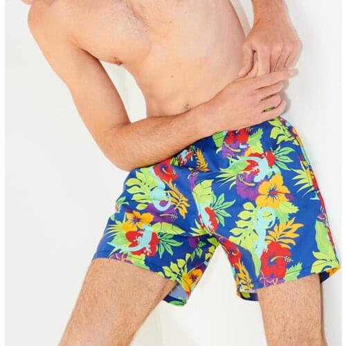 Vilebre MEN SWIMWEAR HERRINGBONES TURTLES Newest Summer Casual Shorts Men Fashion Style Mens Shorts bermuda beach Shorts quin563