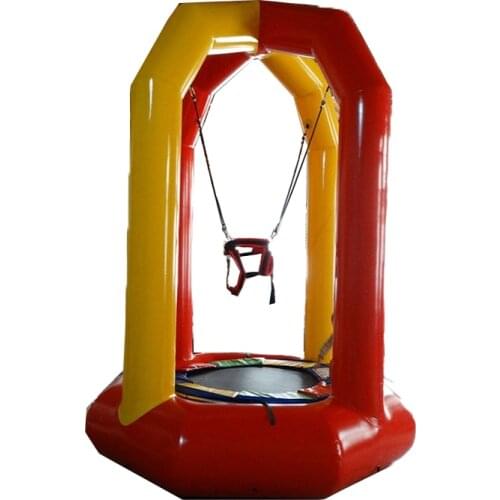 Indoor playground equipment inflatable trampolines bungee jumping