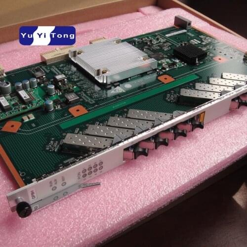 Original HUA WEI 8 ports GPON board GPBH with 8 C++ SFP modules for Ma5608T, Ma5680T and Ma5683T