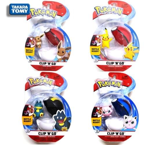 Pokemon Pokémon Pikachu Fat Ding Yin Buccabi Beast Elf Ball Boxed Ball Small Model Hand-made Battle Toy