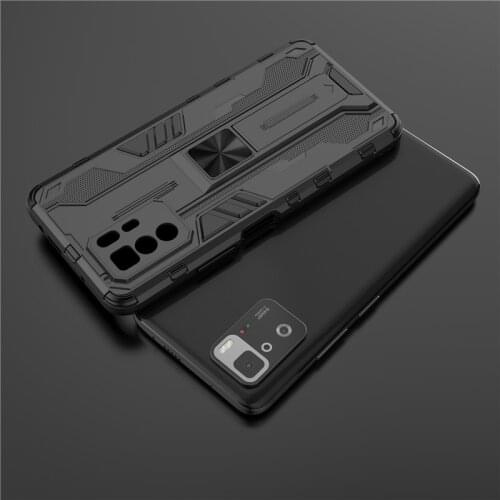 Shockproof Holder Phone Case For xiaomi poco x3 f3 Pro NFC Redmi note10 Pro 5G Mi 11 Ultra Lite 10T Pro Case cover Coque Funda