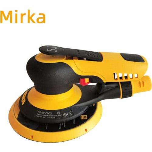 Mirka Grinding Card Grinding Machine 5 Inch Pneumatic Dry Grinding Machine Round Car Sheet Metal Putty Sandpaper Machine