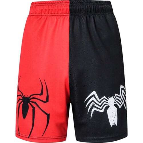 2021 New Fashion Men Sports Beach Shorts Trouser Bodybuilding Sweatpants Fitness Superhero Jogger Casual Gym Men Shorts