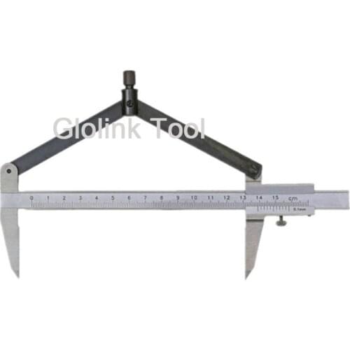 0-150mm/6" Compass Vernier Caliper With Locking Screw/Compass Caliper/Compass Vernier Caliper With Hardened Scriber/Tip