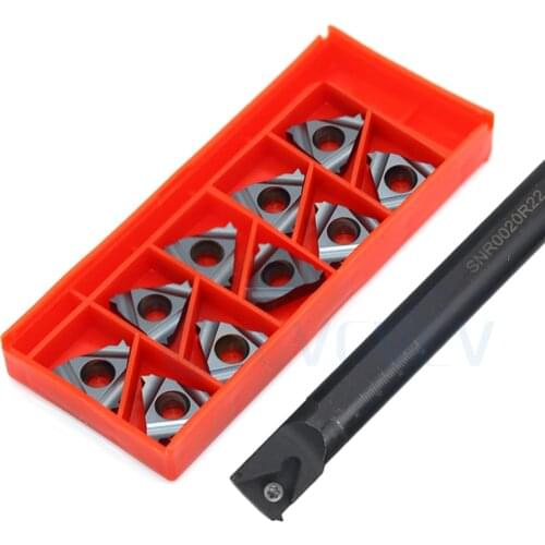 SNR0020R22 SNR0025S22 Internal Thread Turning Tool High-Speed Seismic + 22IR 4.0 5.0 6.0 ISO CNC Carbide Turning Insert Tool kit