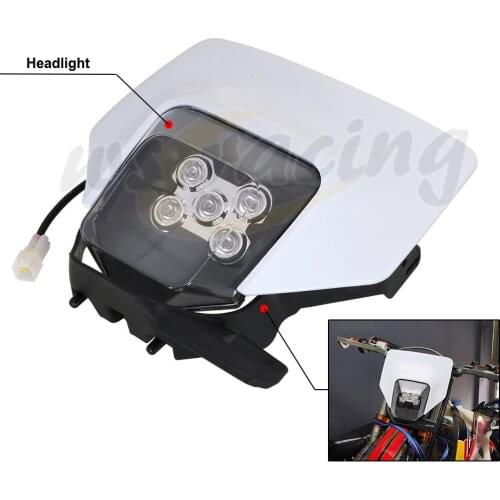 Motorcycle LED Headlight Headlamp Head light For Husqvarna 2018 FC FE FX TC TE TX 125 250 300 350 400 450 501 FC250 FE350