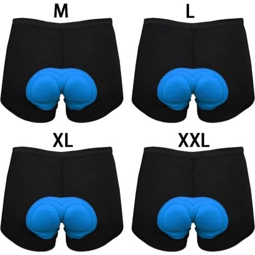 Thickened Silicone Cushion Bicycle Underwear Mens Bicycle Shorts Underwear Shock Absorption and Breathable