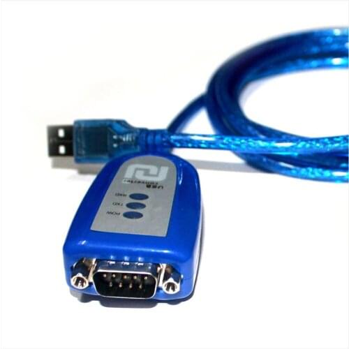 9-pin Serial Cable USB to 232 Adapter Cable USB to 232 USB Serial Cable PLC Programmer Plotter