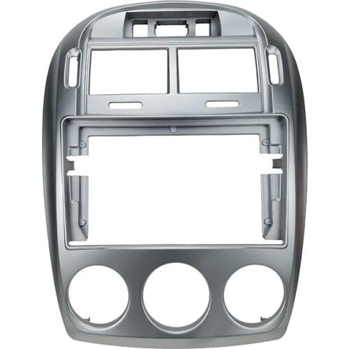 Car Fascia Navigation Fascias Dash Frame Kit For 9" Universal Android Multimedia Player For Kia Cerato 2005 2006