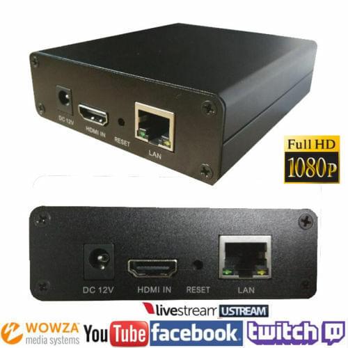 H.264/H.265 HDMI Video Encoder via HTTP RTSP RTMP UDP ONVIF to IPTV Stream Broad