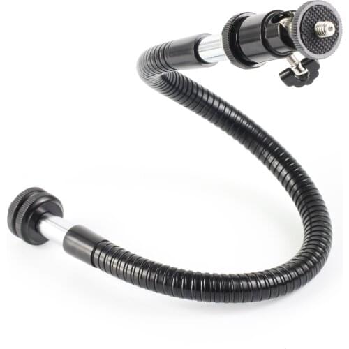 Photographic twist snake arm connector macro photography lamp bracket DSLR 360 degree Magic arm micro camera Flash light mounts