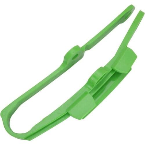 Motorcycle Plastic Green Chain Slider Rear Swingarm Protection Cover Protector Guard For KX250F KX450F