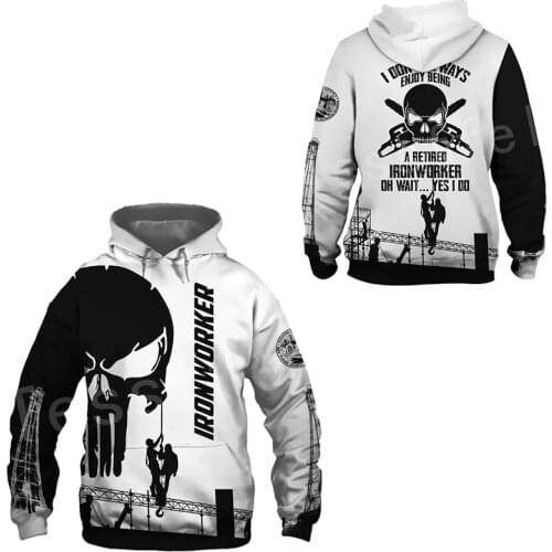 Tessffel Newest Worker Tool Electrician ironworker Tracksuit Funny NewFashion Pullover 3DPrint Zip/Hoodies/Sweatshirts/Jacket 11