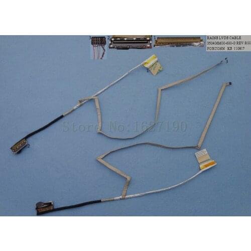 New Laptop Cable For HP Pavilion DV4-3000 DV4-3010TX DV4-3126TX DV4-3125TX lvds lcd video cable PN: 350406M00-600-G