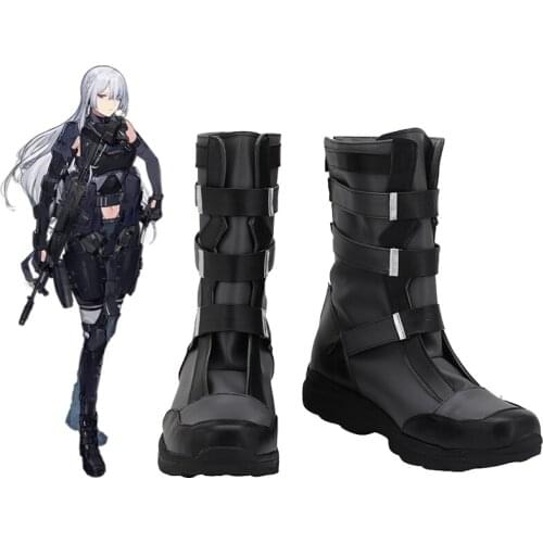 Game Girls Frontline AK 15 Cosplay Shoes Boots Custom Made Any Size