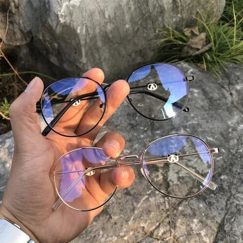 2020 New Luxury Anti Blue Panda Myopia Glasses Brand Design Oversized Women Hign Clear Lens Degree-0.5~-4.0 Gafas Lectura Mujer