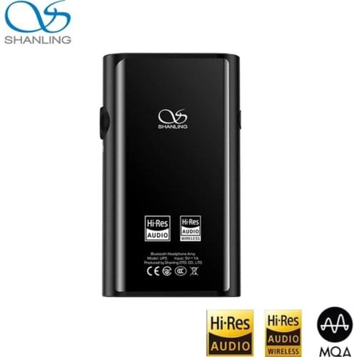 SHANLING UP5 Dual ES9219C Chip MQA Bluetooth USB DAC AMP Headphone Amplifier TYPE C to 2.5/3.5/4.4mm DSD256 PCM 384Khz Decoder