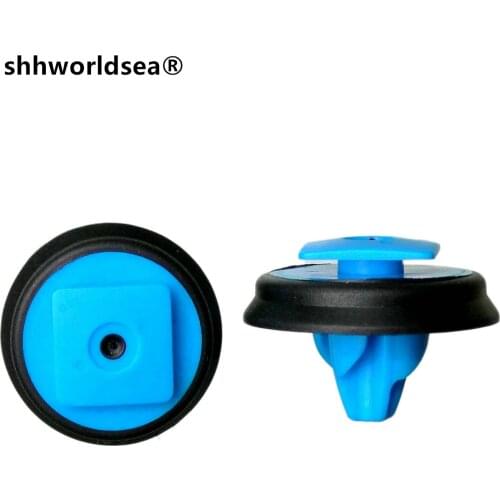 Shhworldsea 100PCS auto clip Front wheel eyebrow with rubber for fiat chrysler