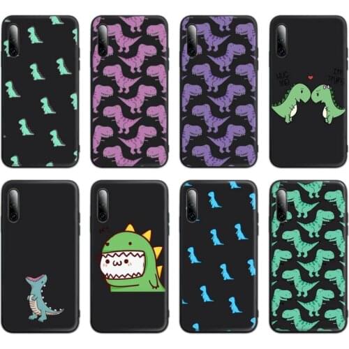 Nice Cute Cartoon Dinosaur Cellphone Case For Xiaomi Redmi 4X 5 Plus 6 6A 7 7A 8 8A 9 Note 4 8 T 9 Pro Cover