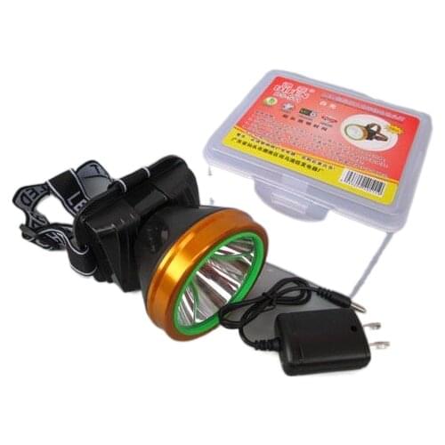 Light elastic band high-power lithium battery headlamp LED head-mounted flashlight super bright long-range fishing lamp