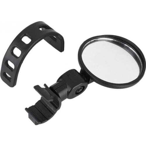 Bike Mirror Bicycle Handlebar Mirror Rearview Back Mirror Cycling Rearview Flexible Angle Rotatable Bike Handlebar Rearview