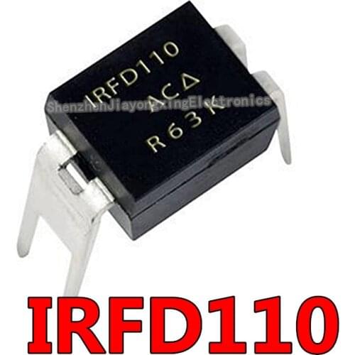 10pcs/lot IRFD110 DIP-4 field effect favorable line 100%good